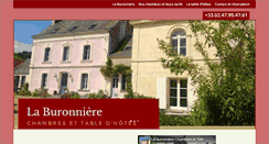 Desktop Screenshot of chambre-hote-la-buronniere.com